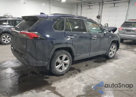 2021 Toyota Rav4 Hybrid Limited из США, поврежденный, VIN 4T3D6RFV6MU019855